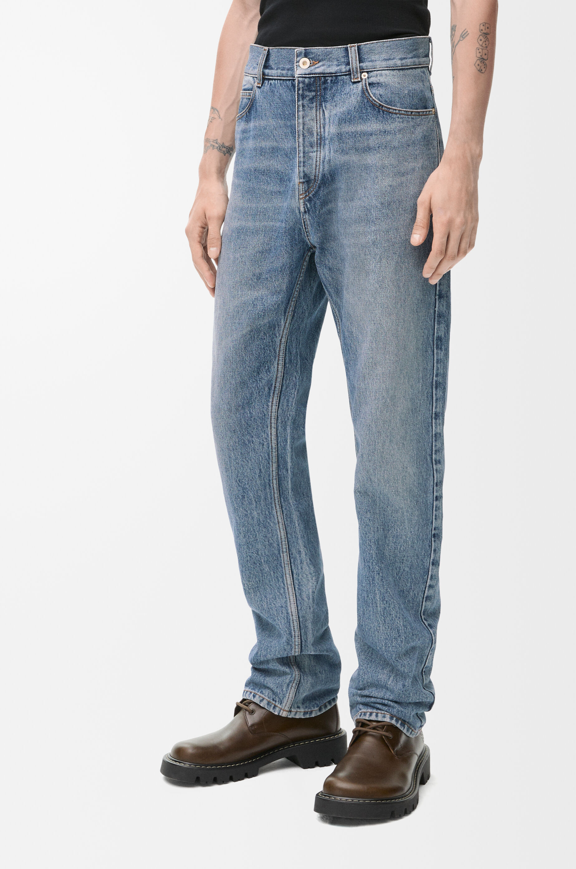 ストレートレッグ ジーンズ（デニム） ブルー - LOEWE Japan official