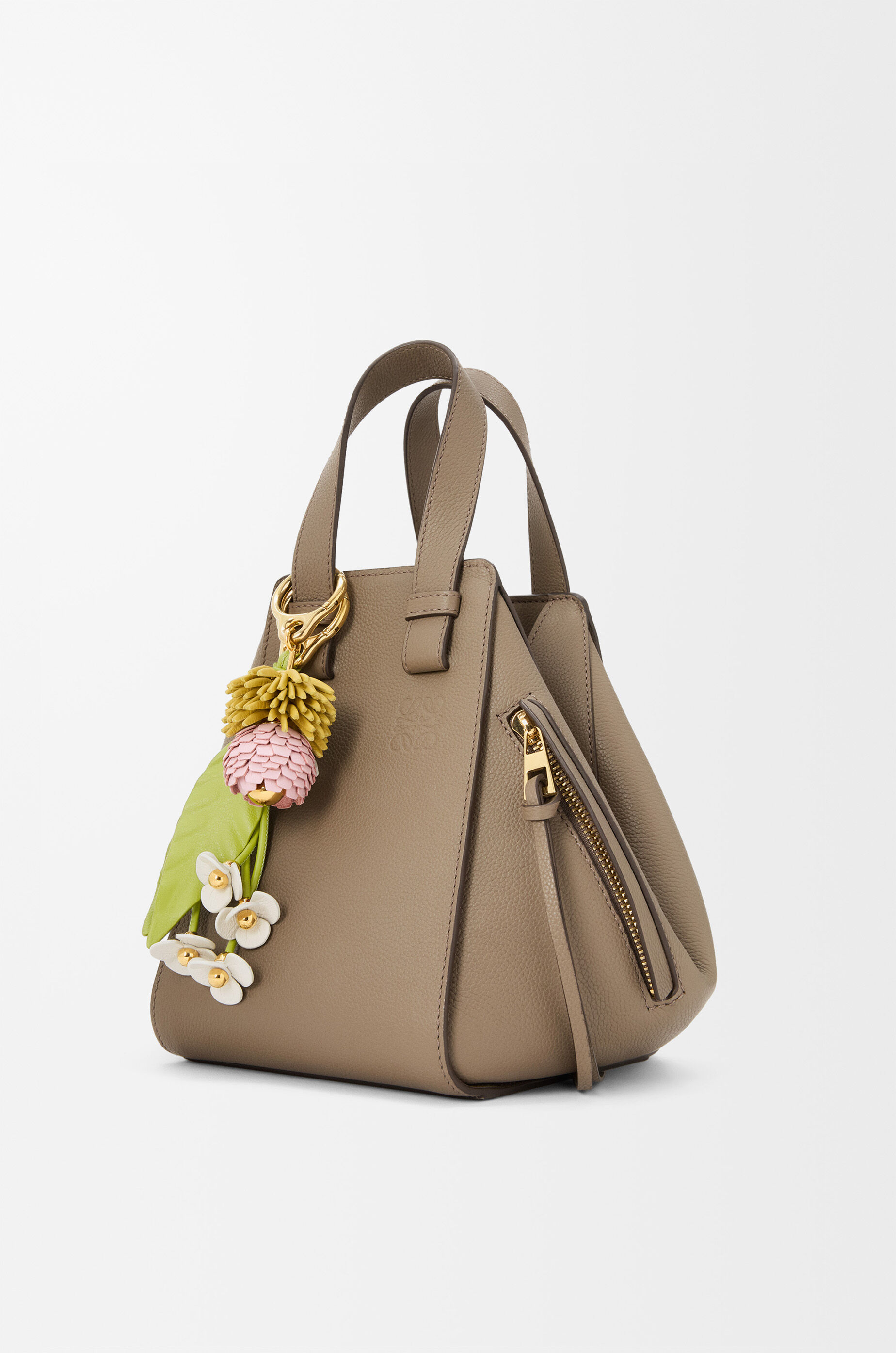 ストロベリー フラワー チャーム（クラシックカーフ） グリーン