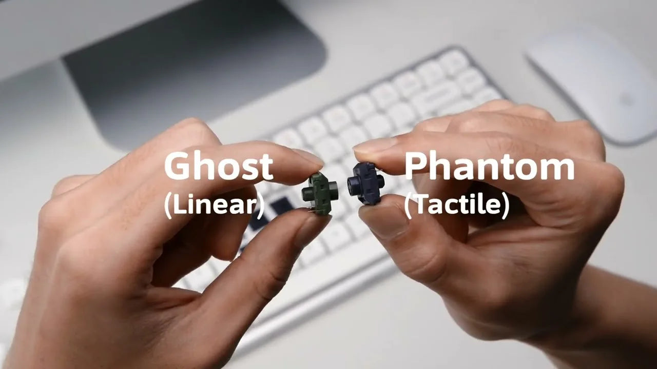 Ghost Low-profile POM Switches