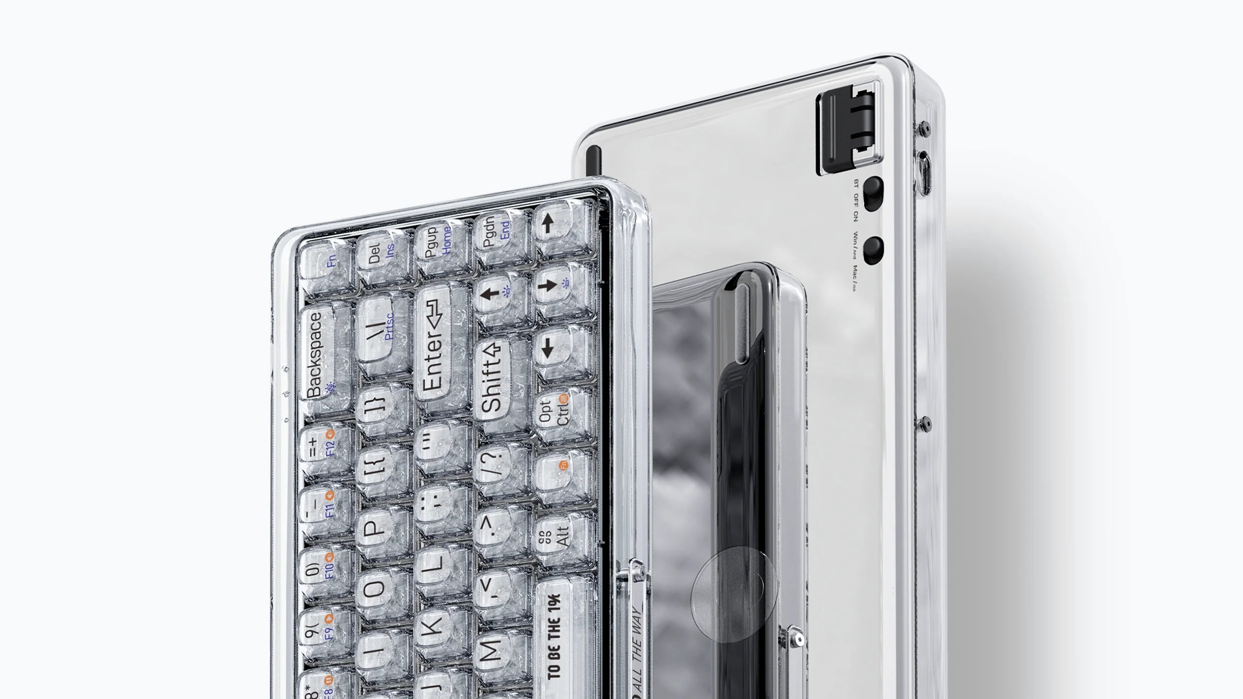 LOFREE 1% 透明メカニカル キーボード