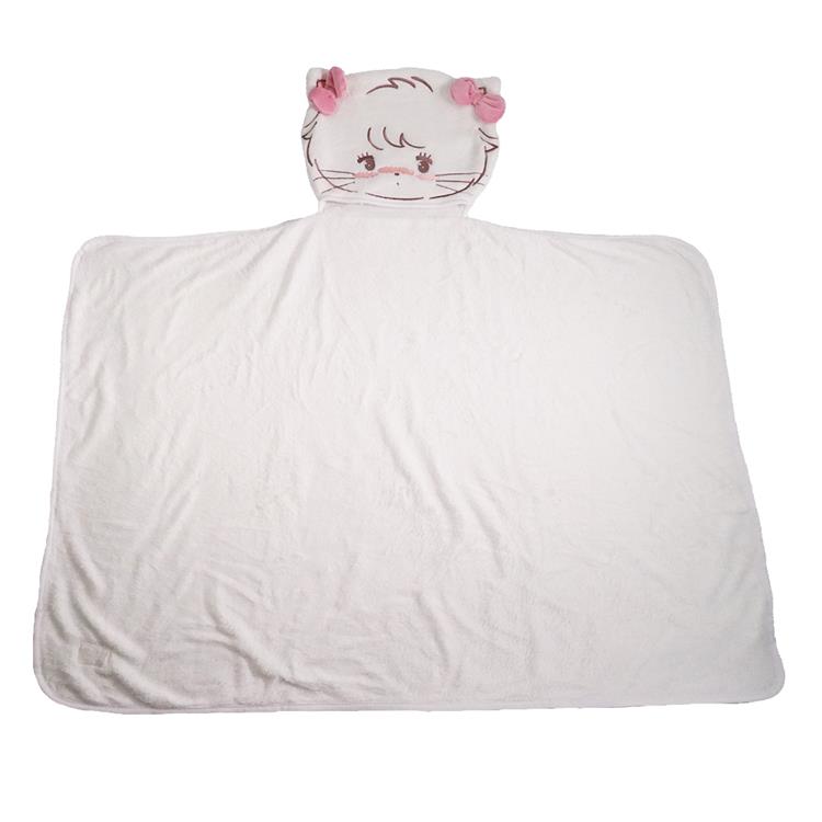 クッションブランケット ムースちゃん mikko illustrations