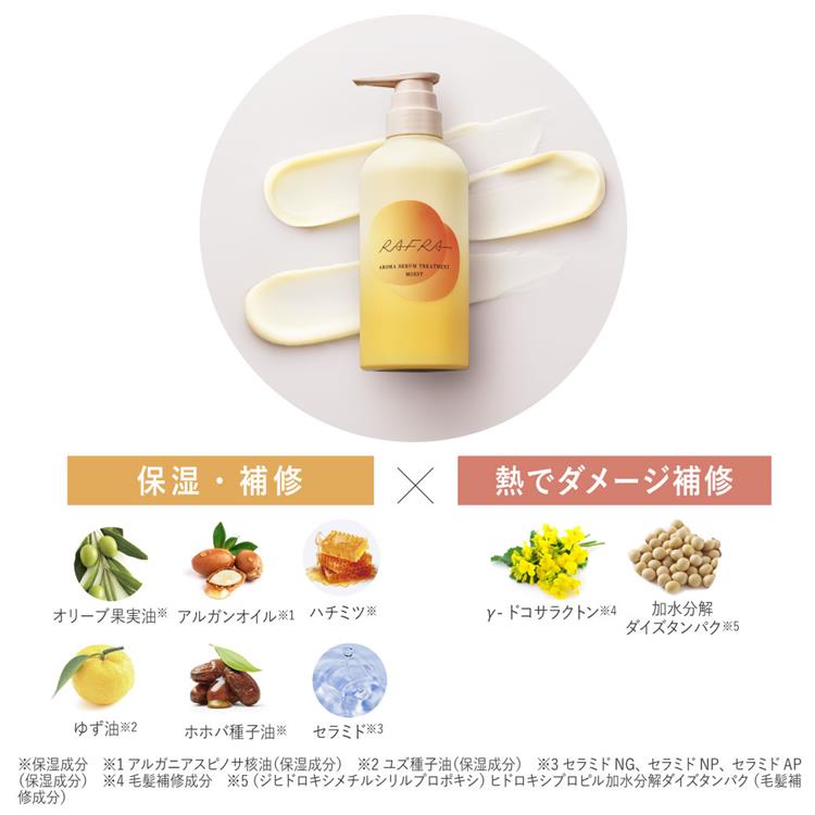 アロマセラム シャンプー&トリートメント モイスト トライアルセット
