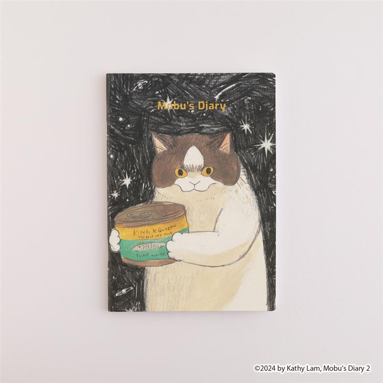 綴じノート A5 黒山キャシー・ラム モブ(モブ): ステーショナリー