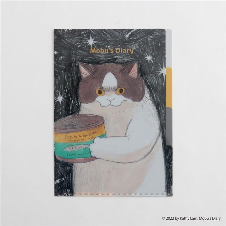 A5ポケットクリアファイル 黒山キャシー・ラム モブ(モブ