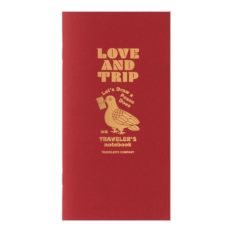 トラベラーズノート リフィル レギュラーサイズ LOVE AND TRIP