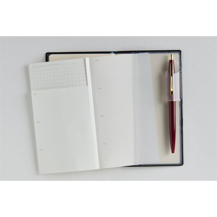 2026年3月始まり手帳 月間 B7 リベル（891）ミッドナイト・ブラック