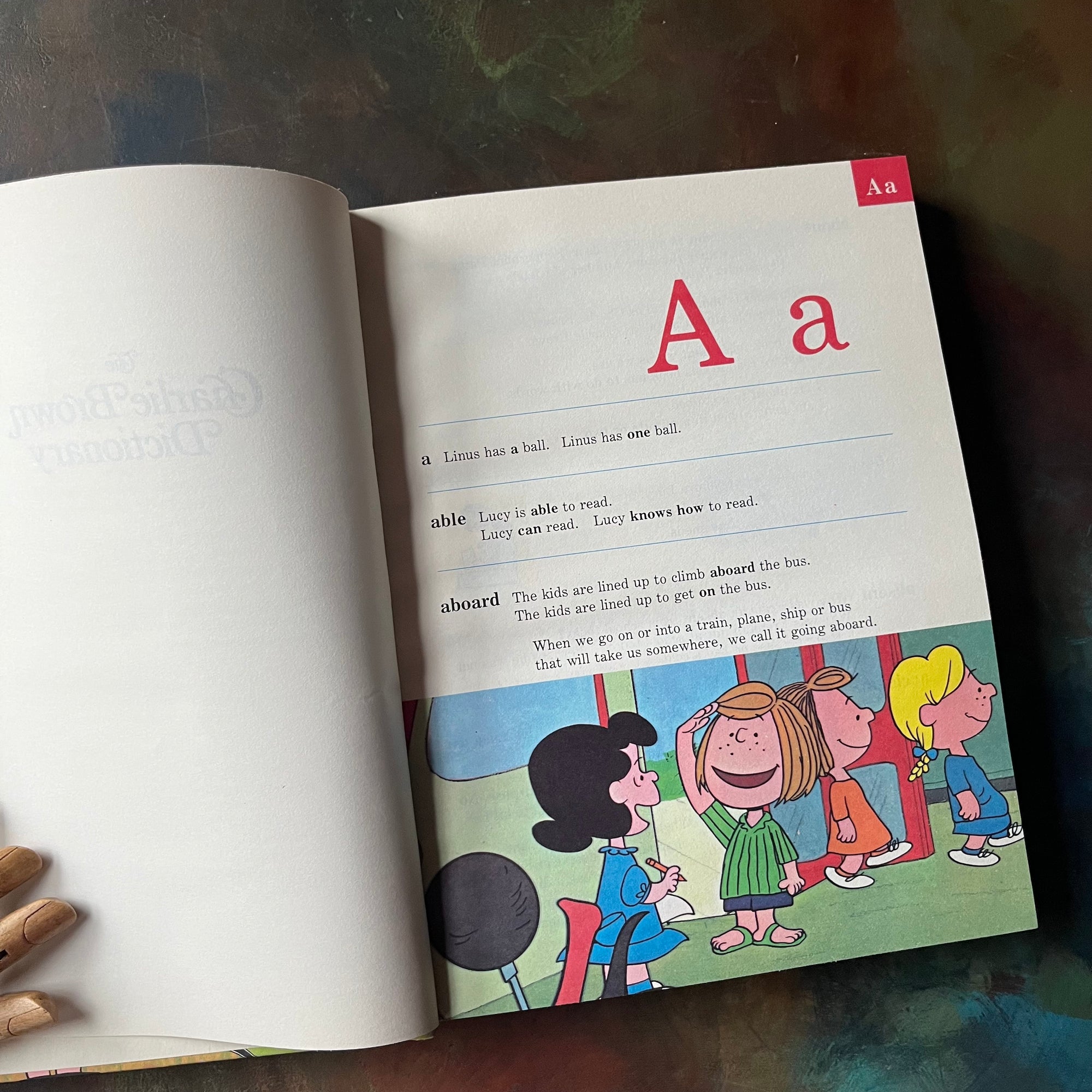 The Charlie Brown Dictionary by Charles M. Schulz - Log Cabin Vintage