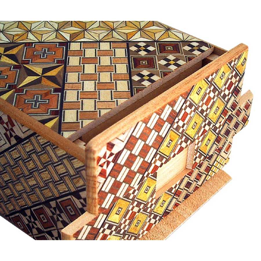 YOSEGI BOX - 5 SUN 35 + 1 STEPS - Logica Puzzles