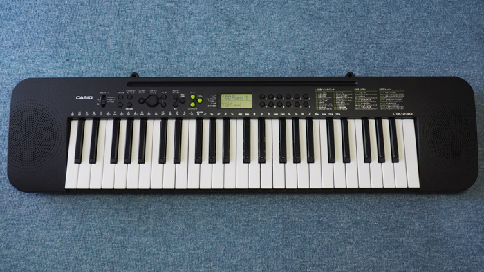 CASIOキーボード CTK-240のレビュー | Art Studio まほろば
