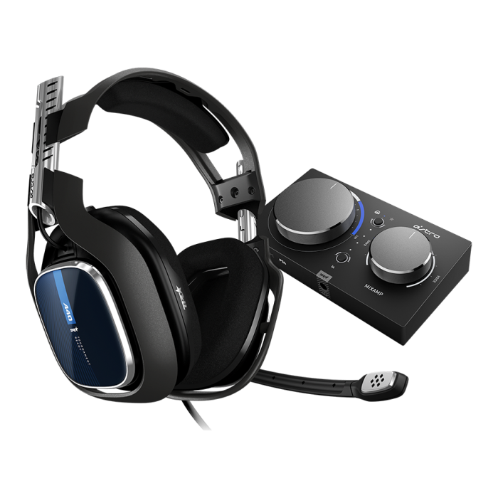 Fone de Ouvido para Jogos Astro A40 e MixAmp Pro TR para PS4