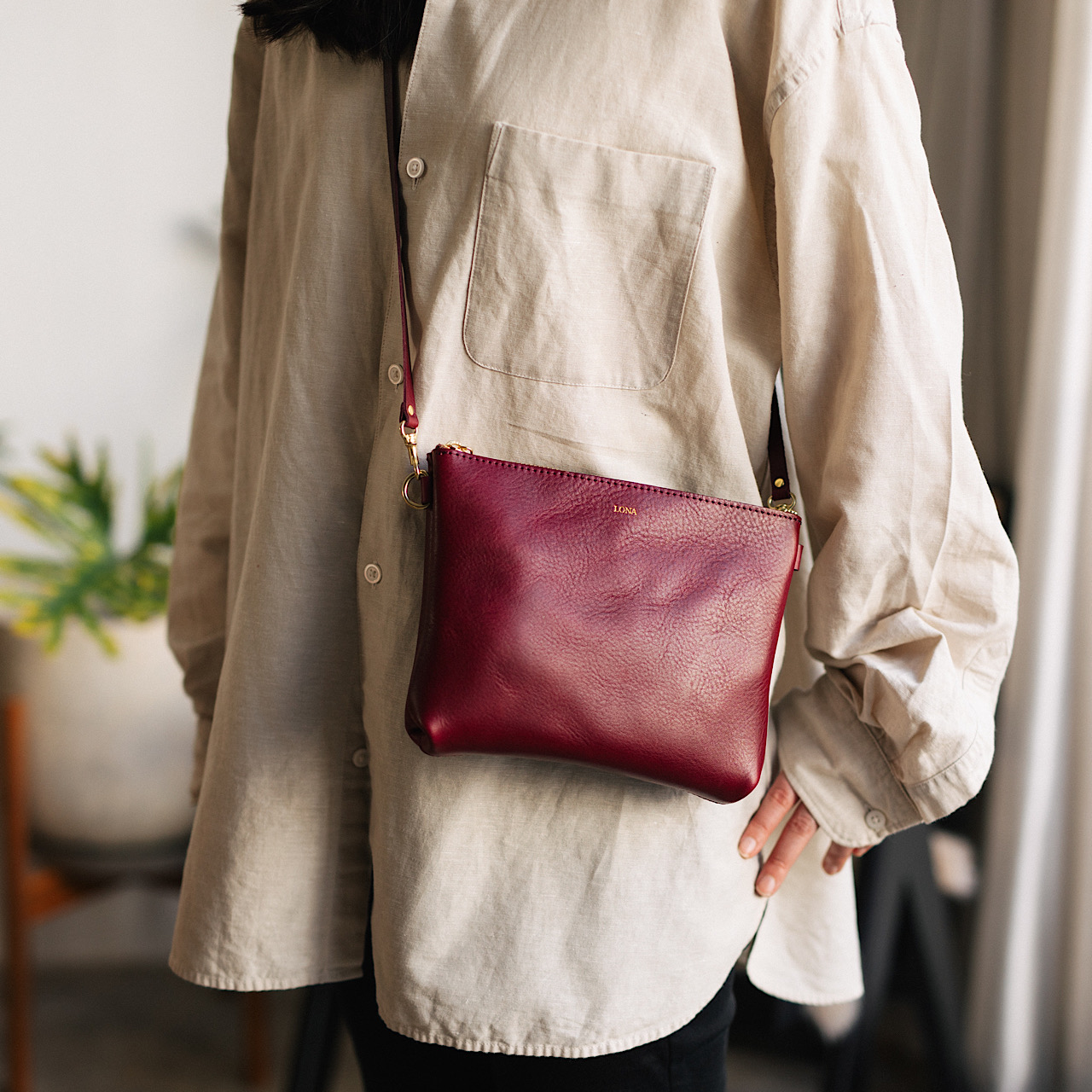 Sleek sacoche -middle-