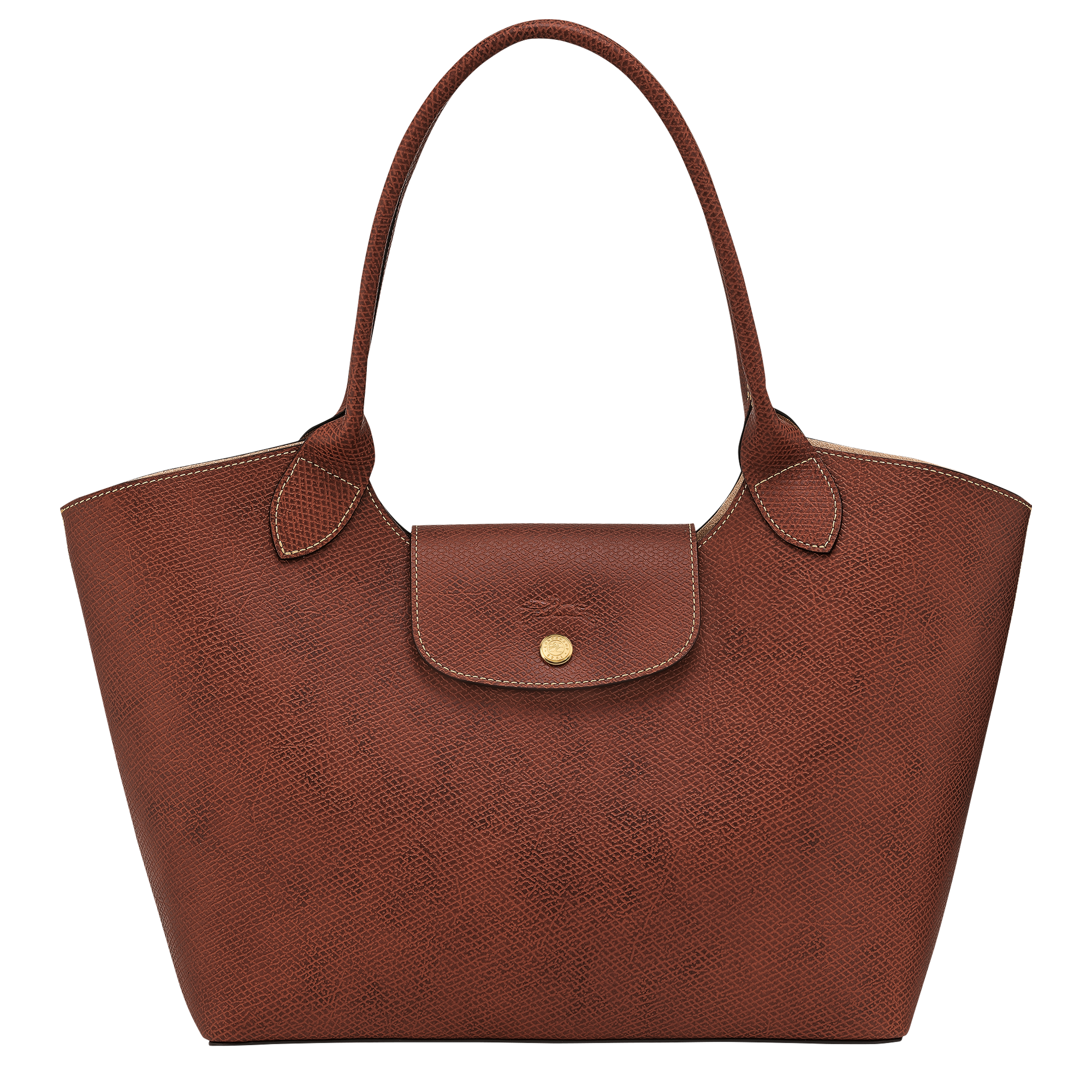Épure L Shoulder bag Brown - Leather | Longchamp US