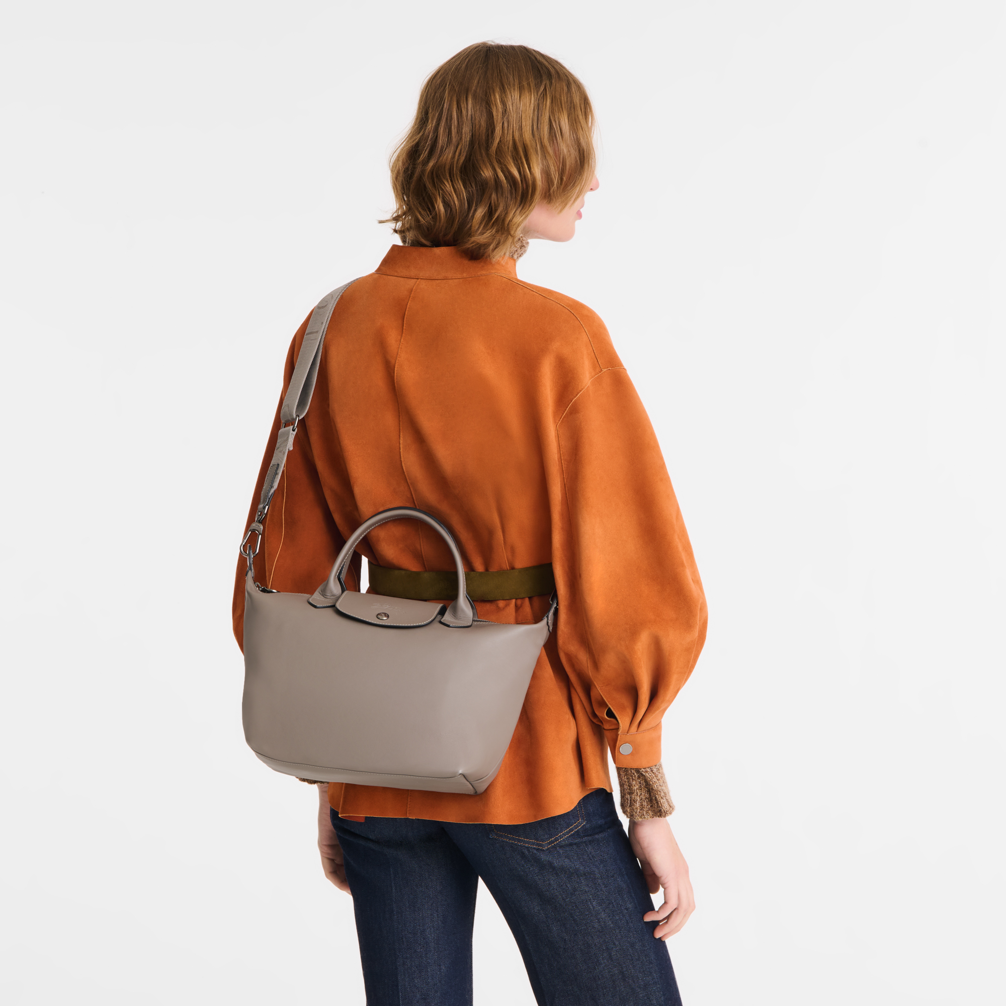 Le Pliage Xtra S Handbag Turtledove - Leather | Longchamp US