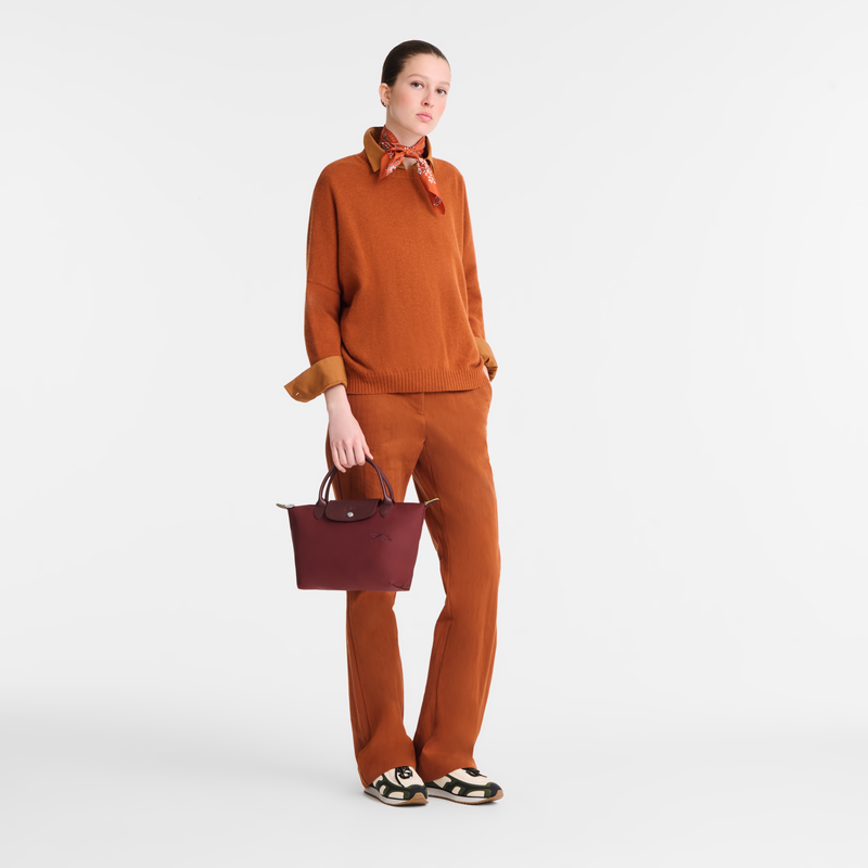 ル プリアージュ® グリーン S トップハンドルバッグ ポムグラネート