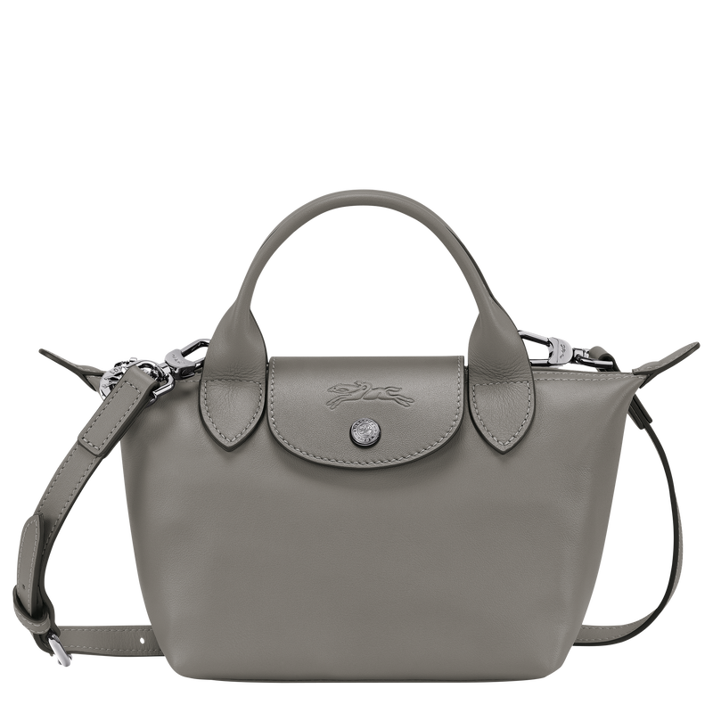 Le Pliage Xtra XS Handbag Turtledove - Leather | Longchamp US