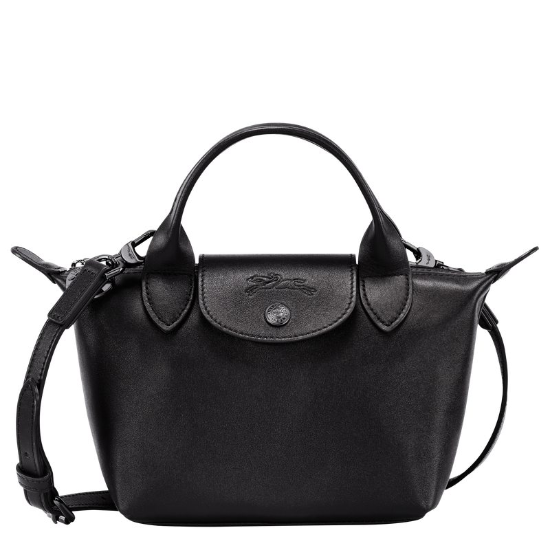 Le Pliage Xtra XS Handbag Black - Leather | Longchamp US