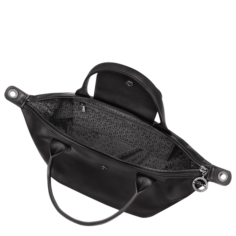 ル プリアージュ® エクストラ S トップハンドルバッグ 黒 - レザー