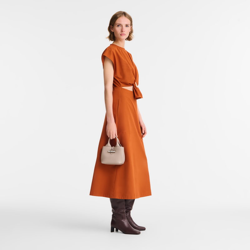 ル ロゾ XS トップハンドルバッグ クレイ - レザー | ロンシャン JP