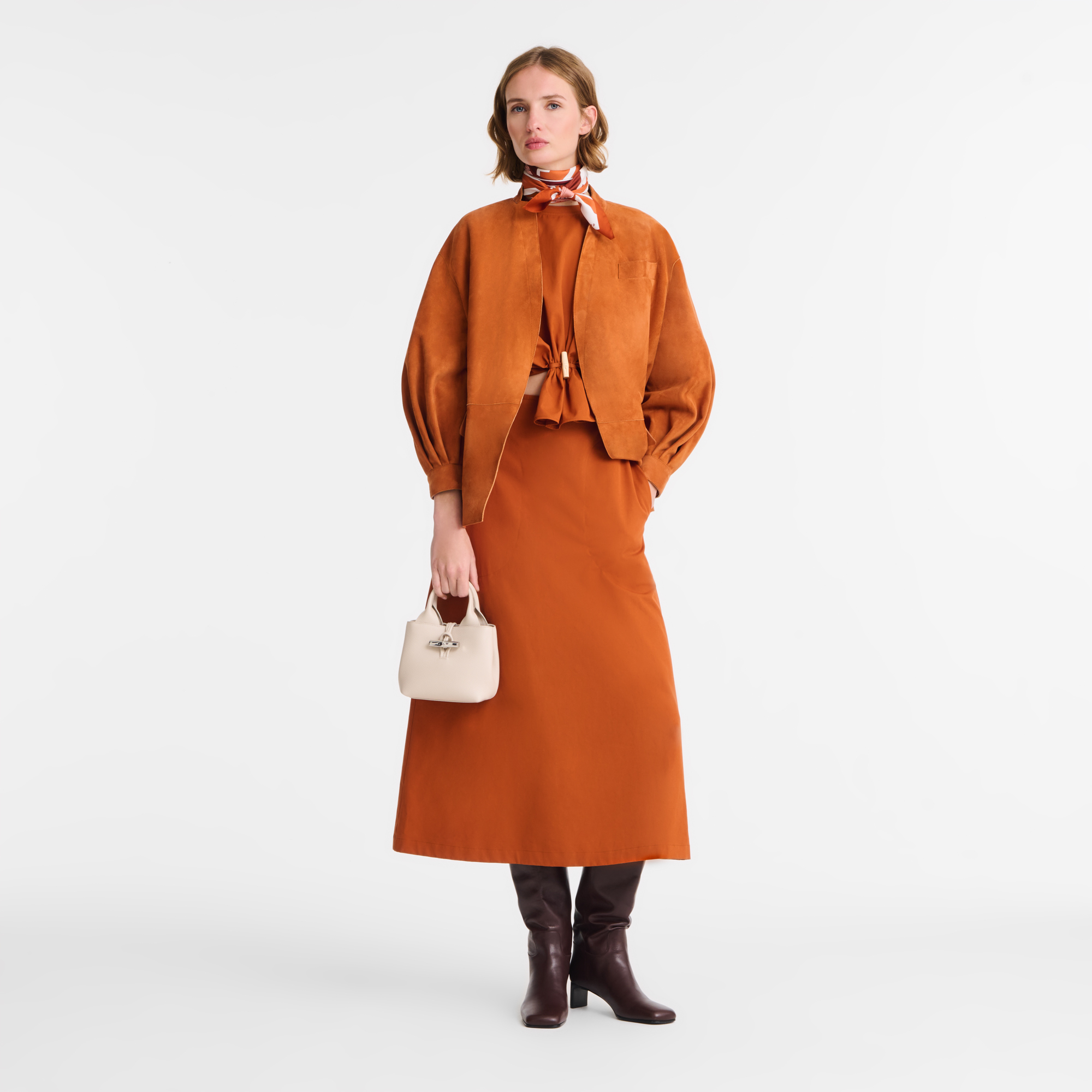 ル ロゾ XS トップハンドルバッグ ペーパー - レザー | ロンシャン JP