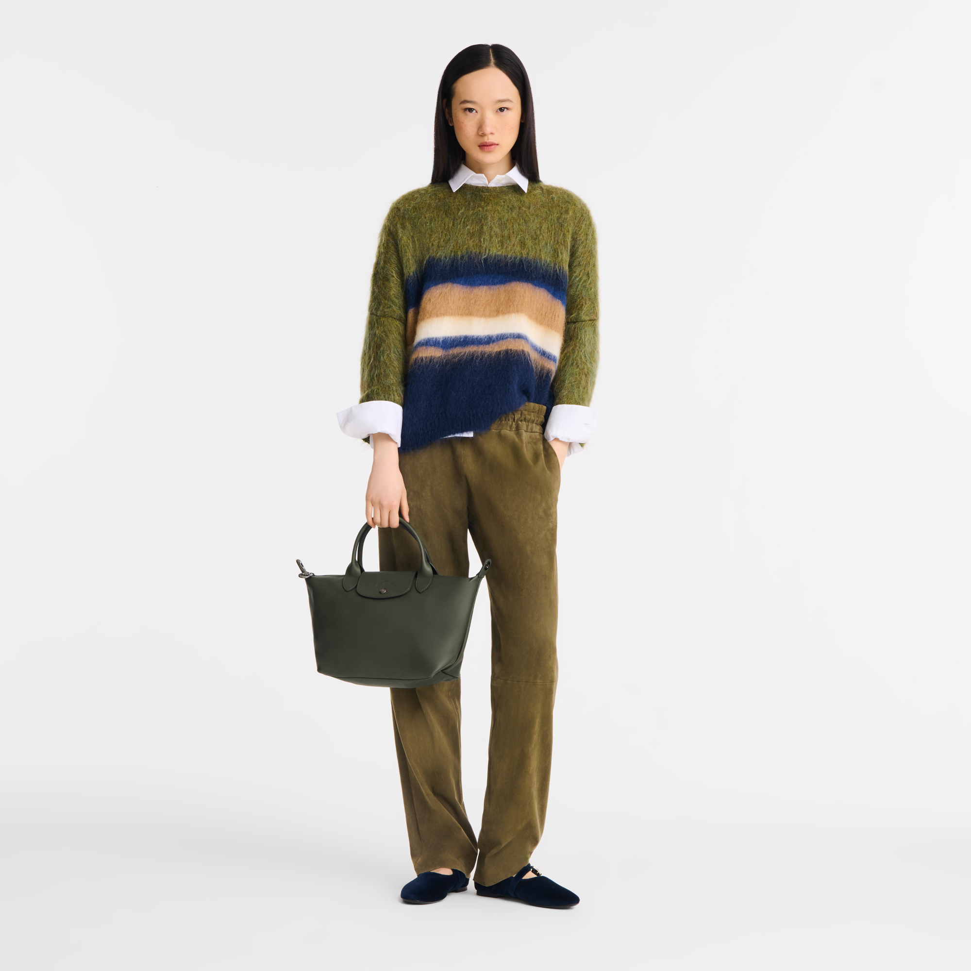 Le Pliage Xtra S Handbag Fir - Leather | Longchamp SG