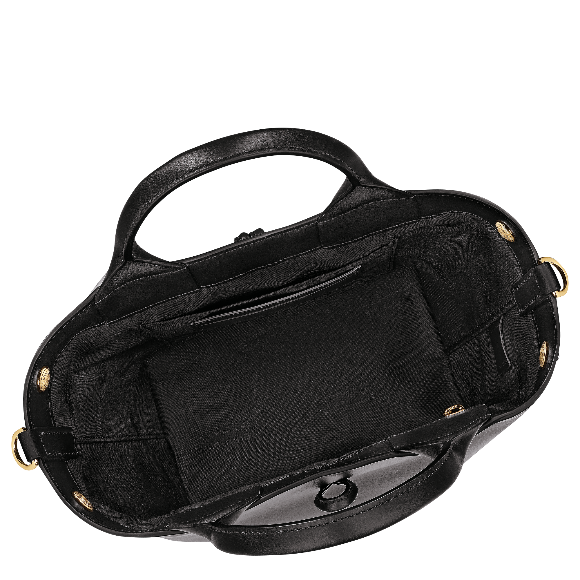 ル ロゾ S トップハンドルバッグ 黒 - レザー | ロンシャン JP