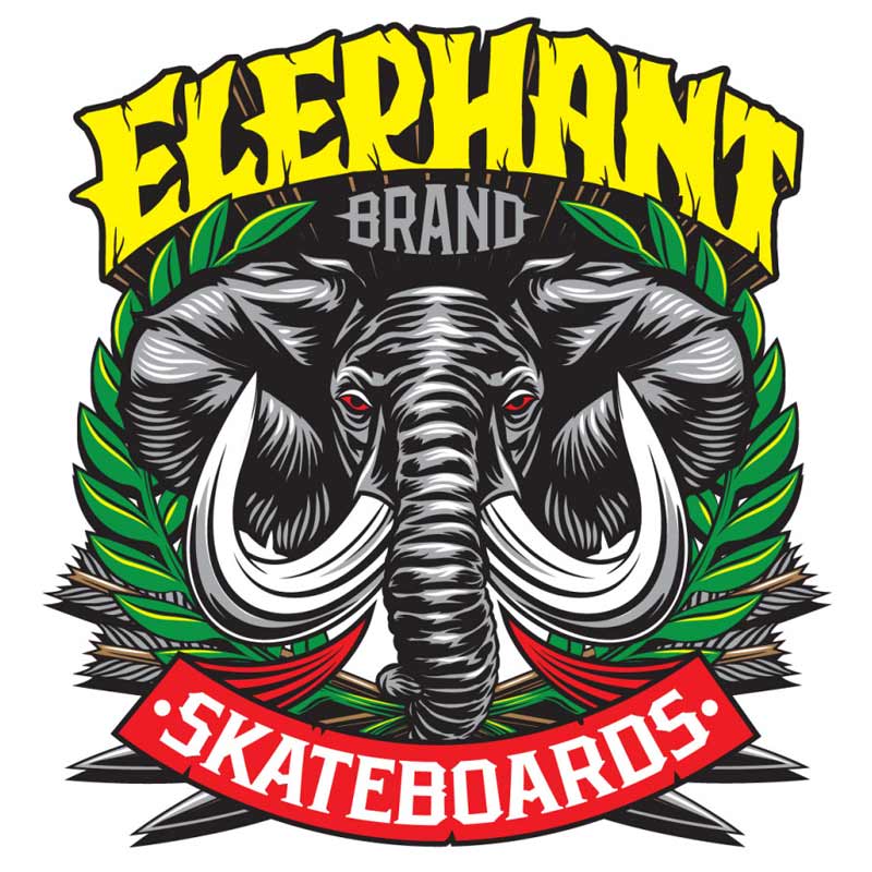 Elephant Brand Logo Deck 8.5