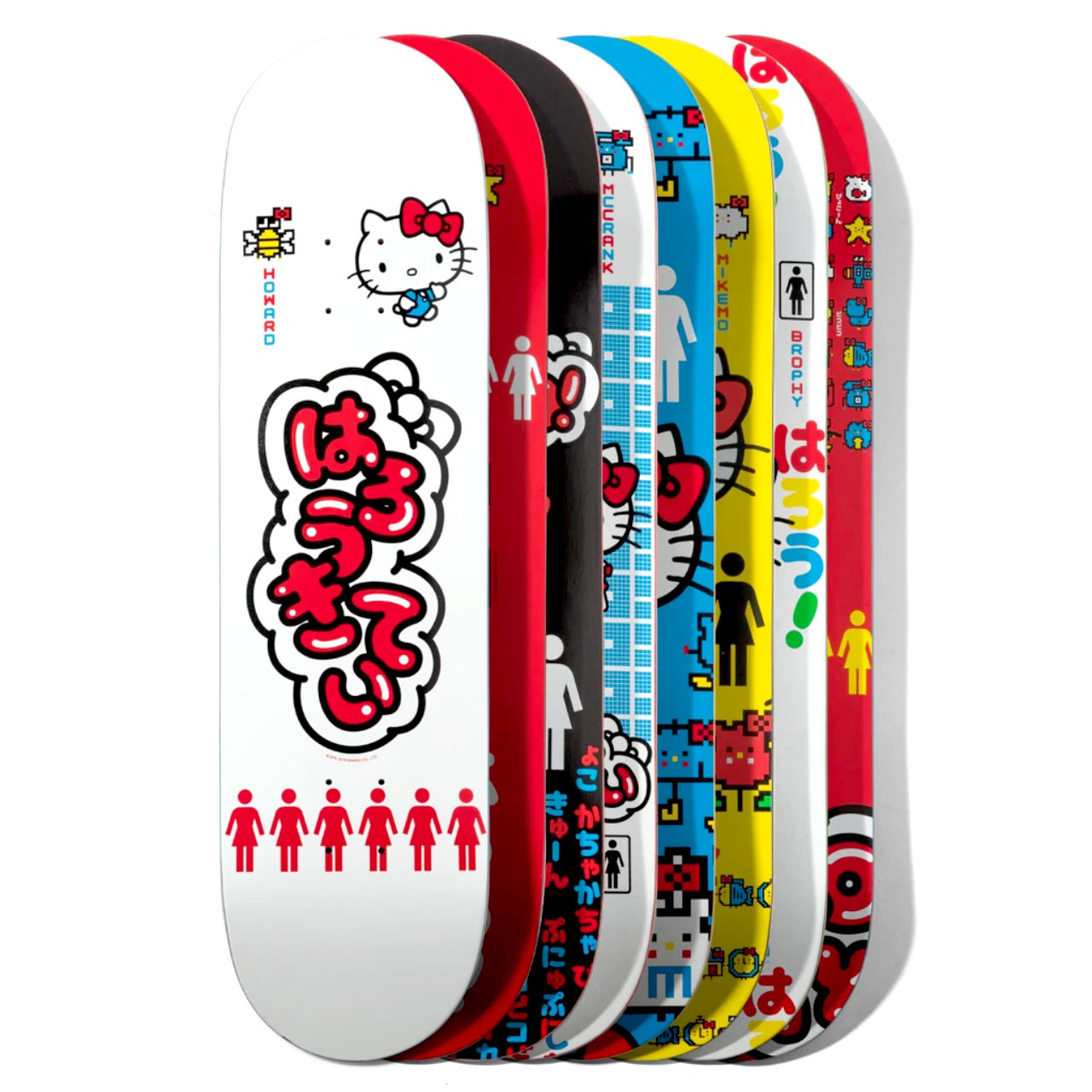 Girl X Hello Kitty 45th Anniversary Rick McCrank 8.125