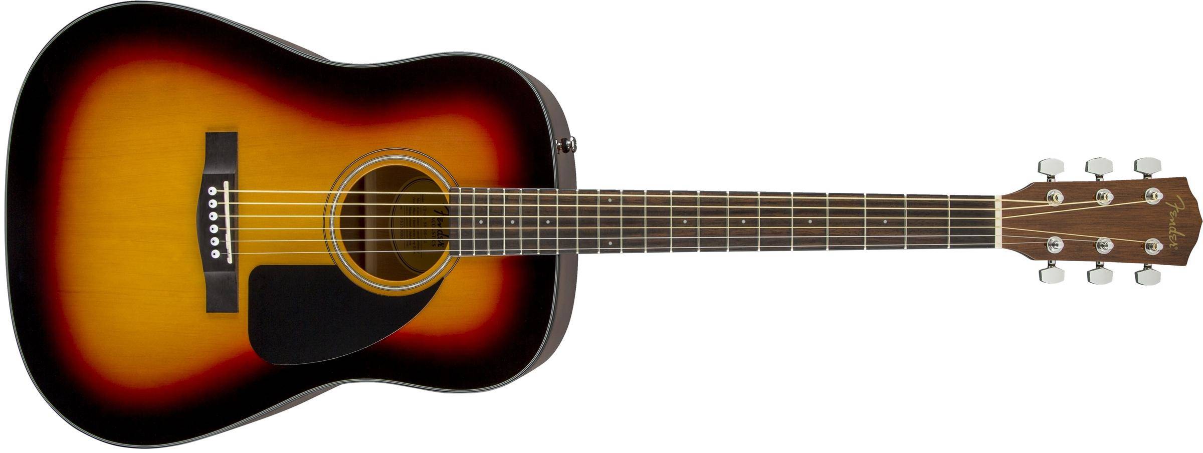 Fender CD-60 Dreadnought W/Case - Sunburst | Long & McQuade