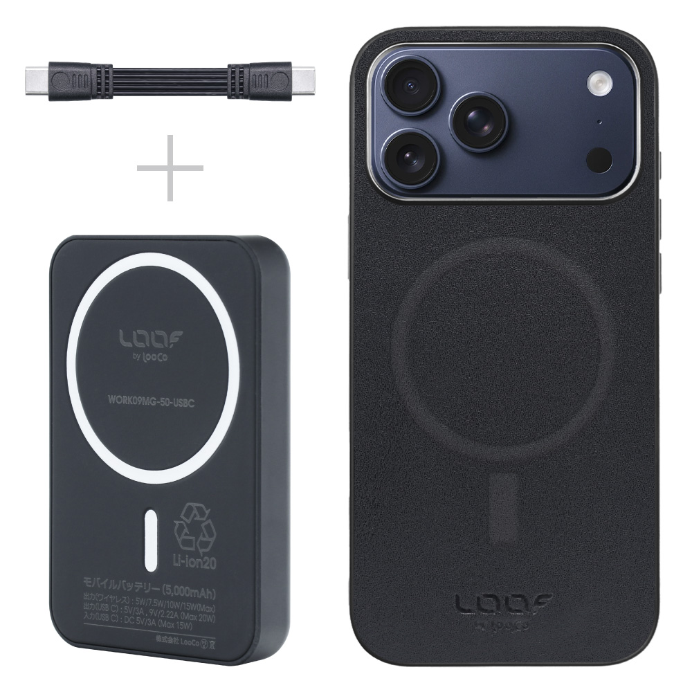LooCo Official Shop / [ Mag+ BATTERY-SHELL ] iPhone 17 Pro Max