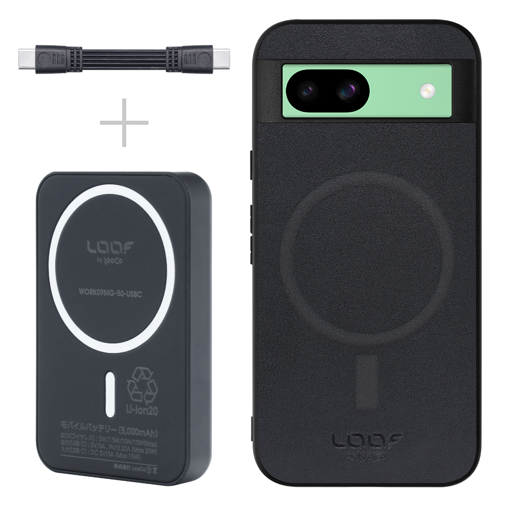 LooCo Official Shop / [ Mag+ BATTERY-SHELL ] Google Pixel 8a