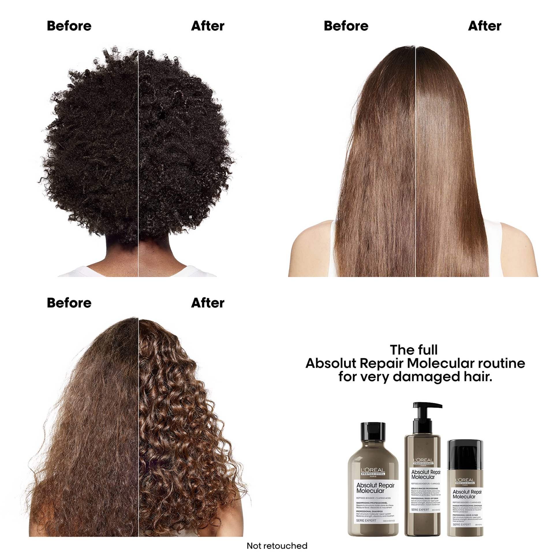 Absolut Repair Molecular the repairing shampoo for damaged hair