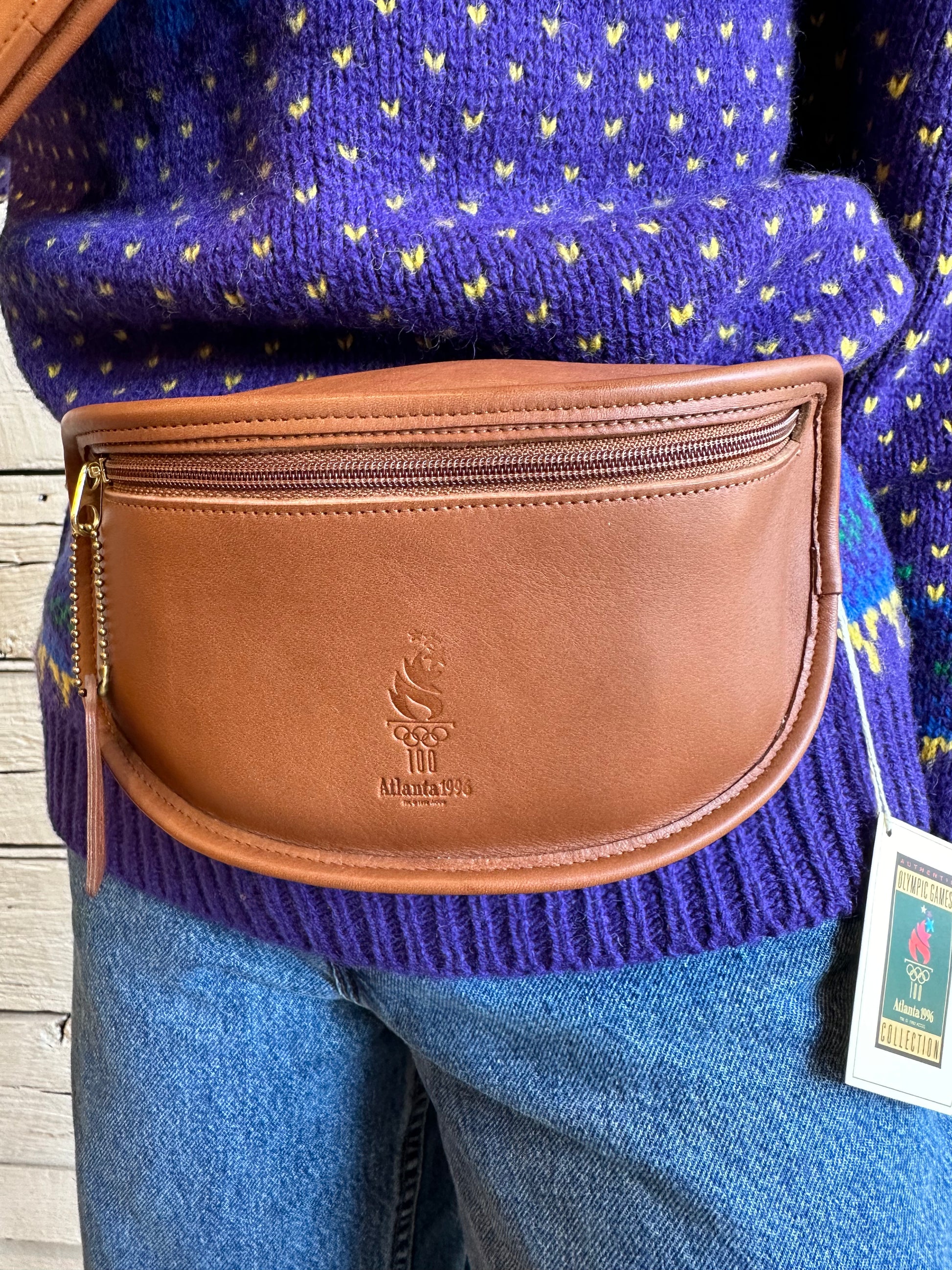 1996 Coach Olympic Games Belt Bag and Folio Wallet – Lost and