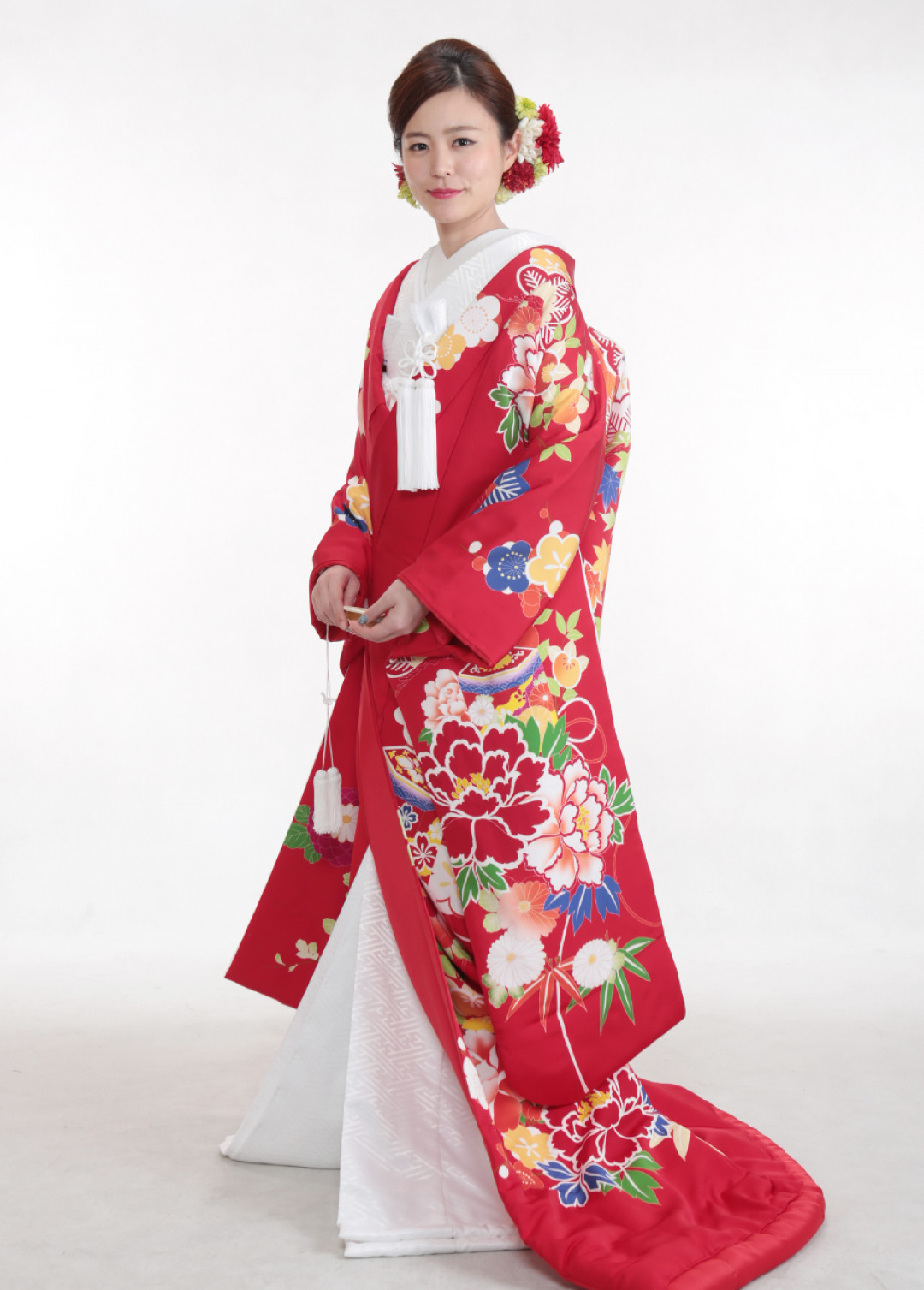 オリジナル色打掛（赤）・色打掛｜ラヴィファクトリー