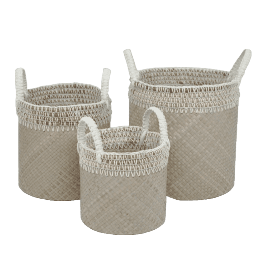 Basket Bamboo Wicker Bali - L'atelier A Bali
