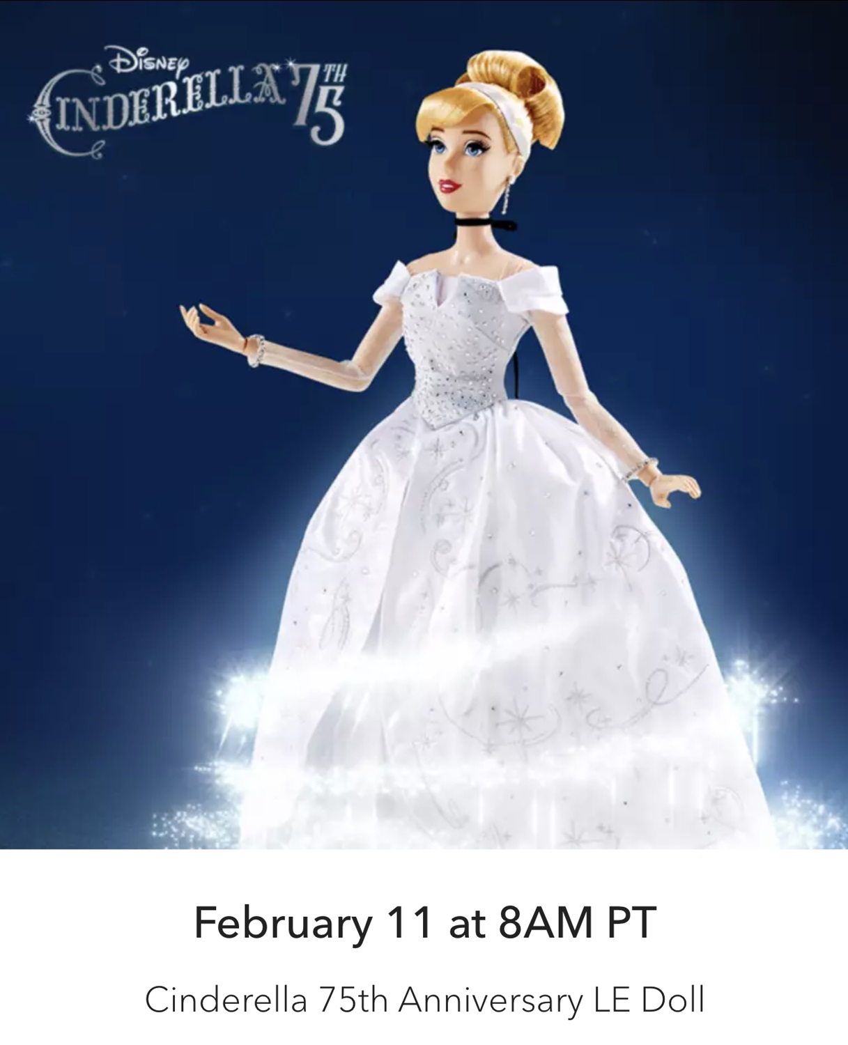 Disney Store Announces Cinderella 75th Anniversary Limited-Edition