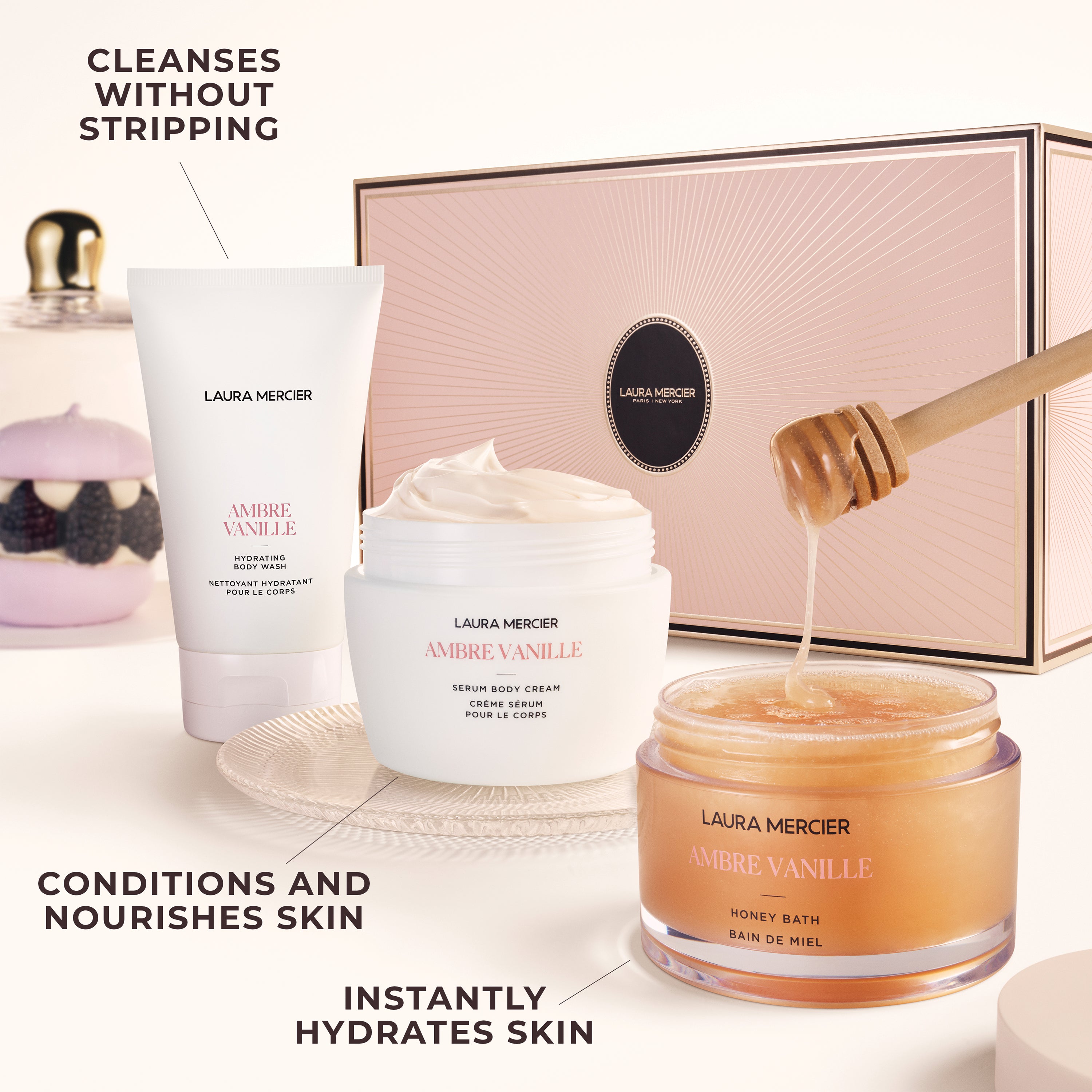Ambre Vanille Bath & Body Collection