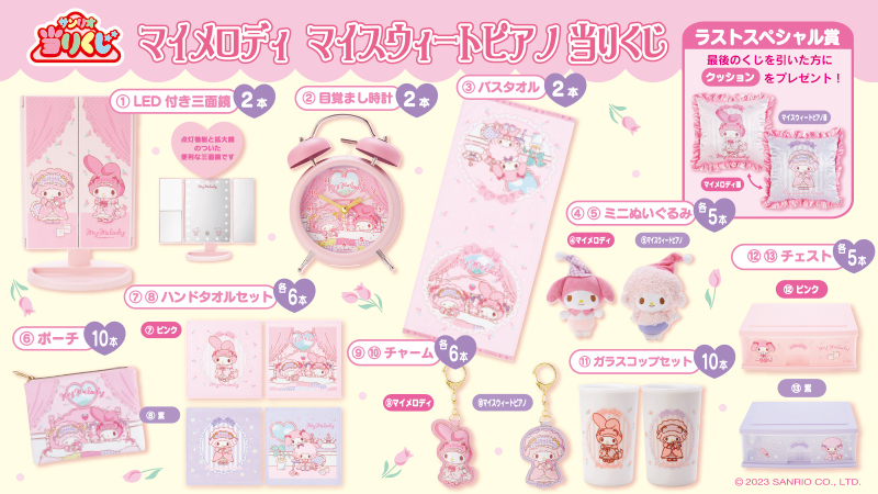 ♪サンリオ 6月マイメロディ マイスウィートピアノ当りくじ｜ローソン