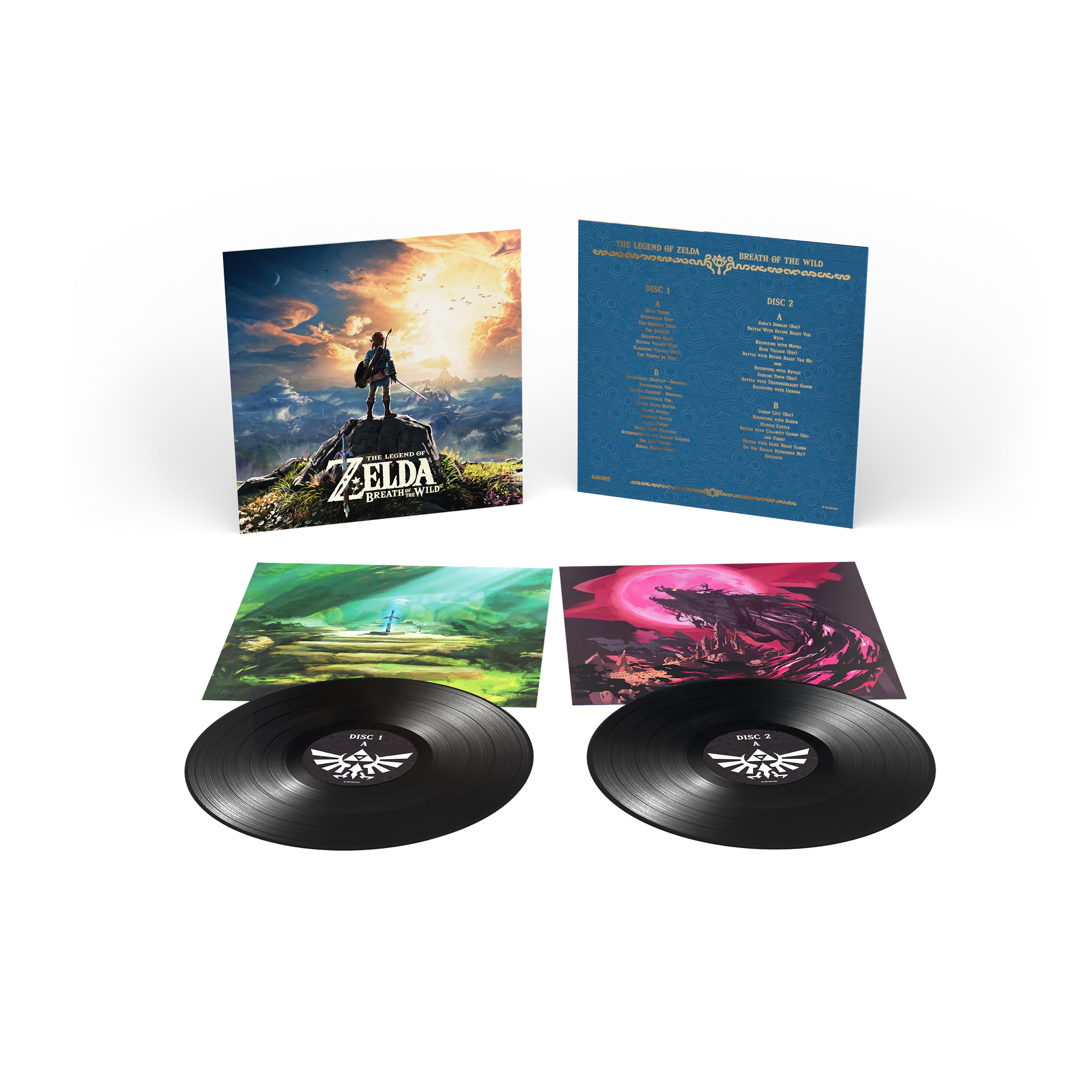 The Legend of Zelda: Breath of the Wild (Deluxe Double Vinyl