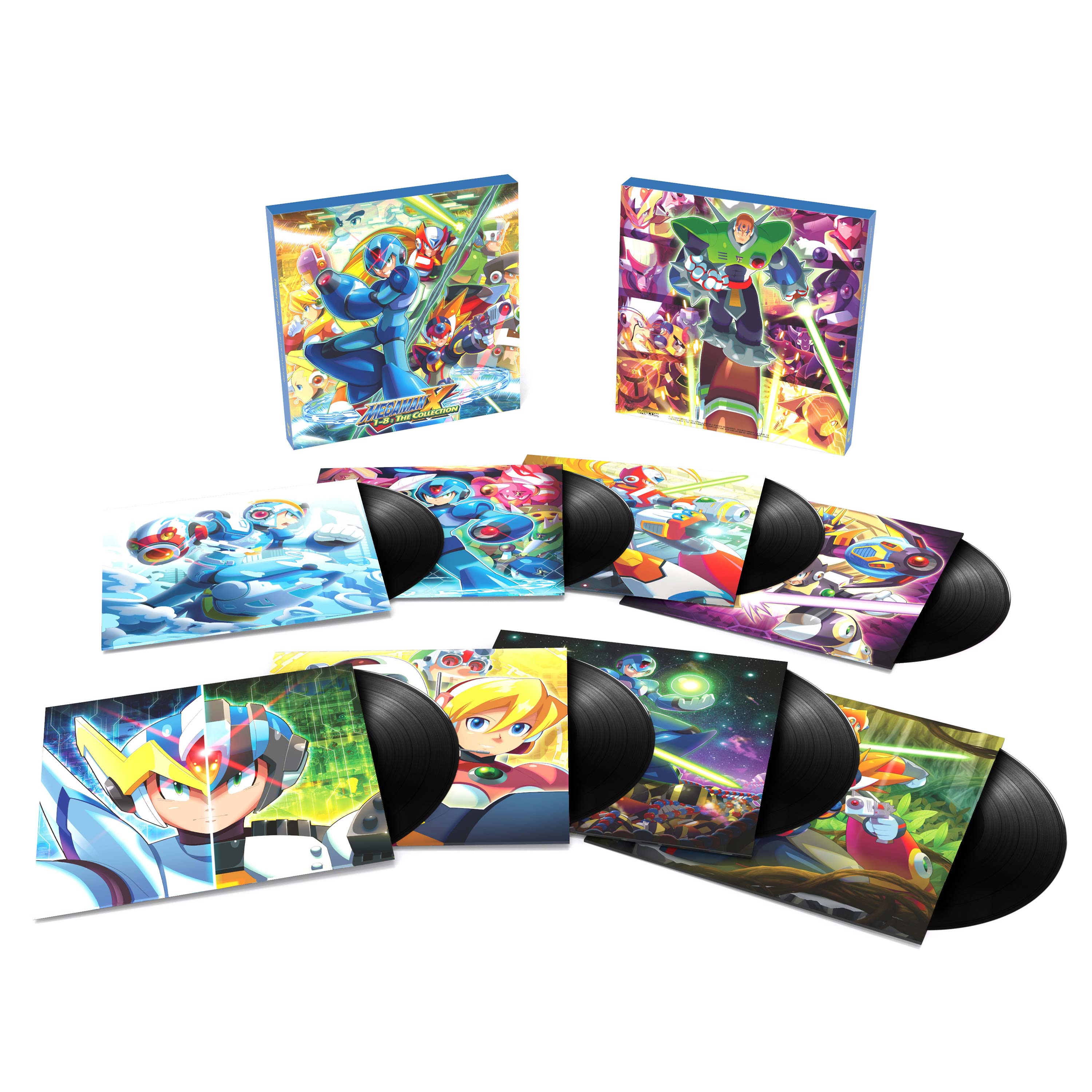 Man Blu-ray アルバム 8点セット Mega Man X 1-8: The Collection