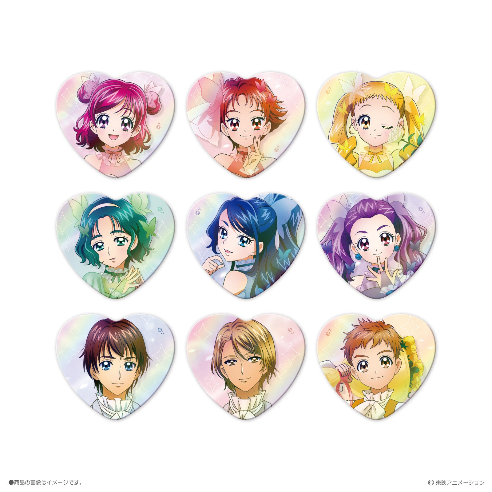 Yes！プリキュア5GoGo！×LAFARY》ランダム缶バッジ- LAFARY ONLINE