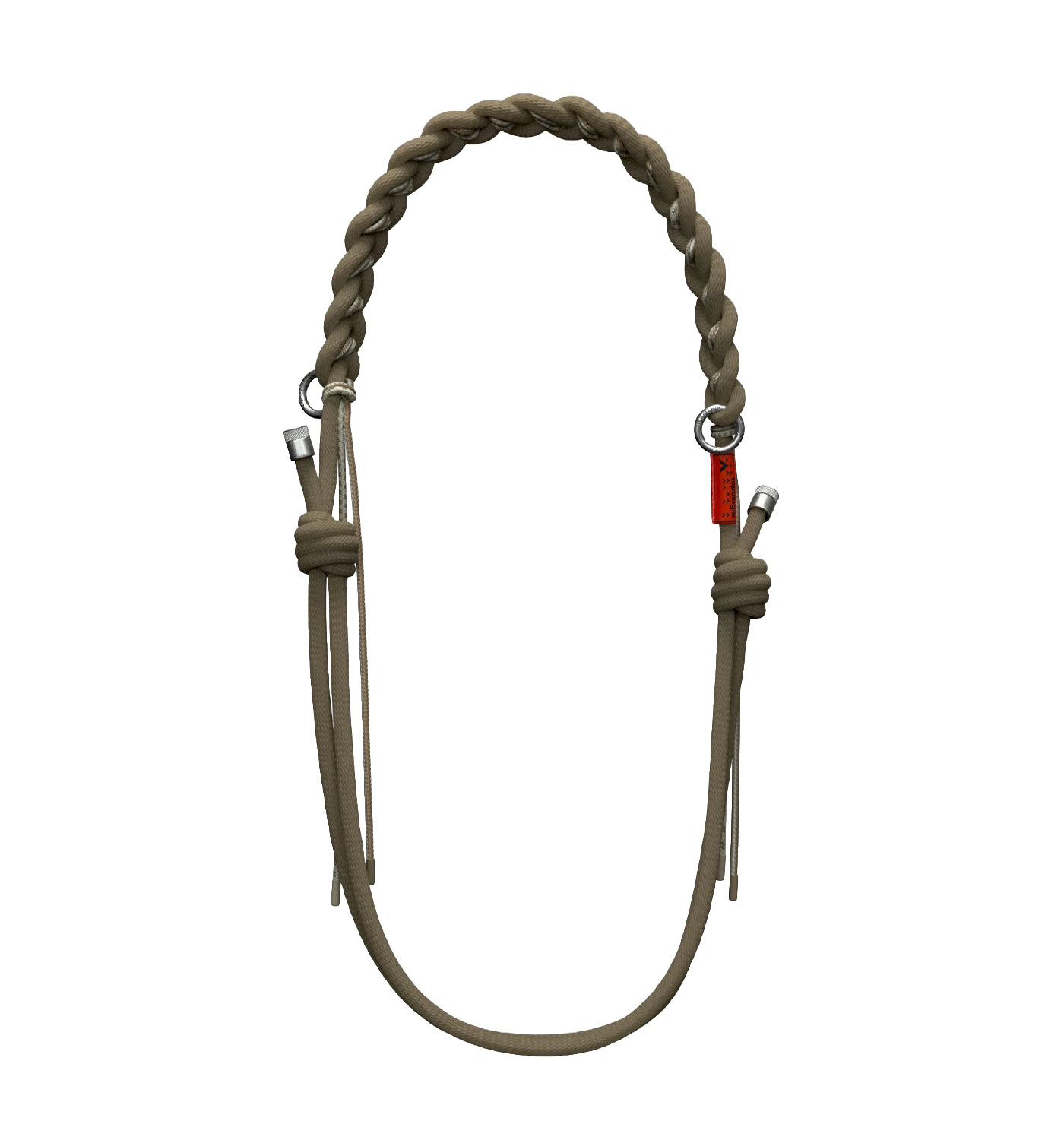 Braided O-Rope - Buckwheat, 8.0mm