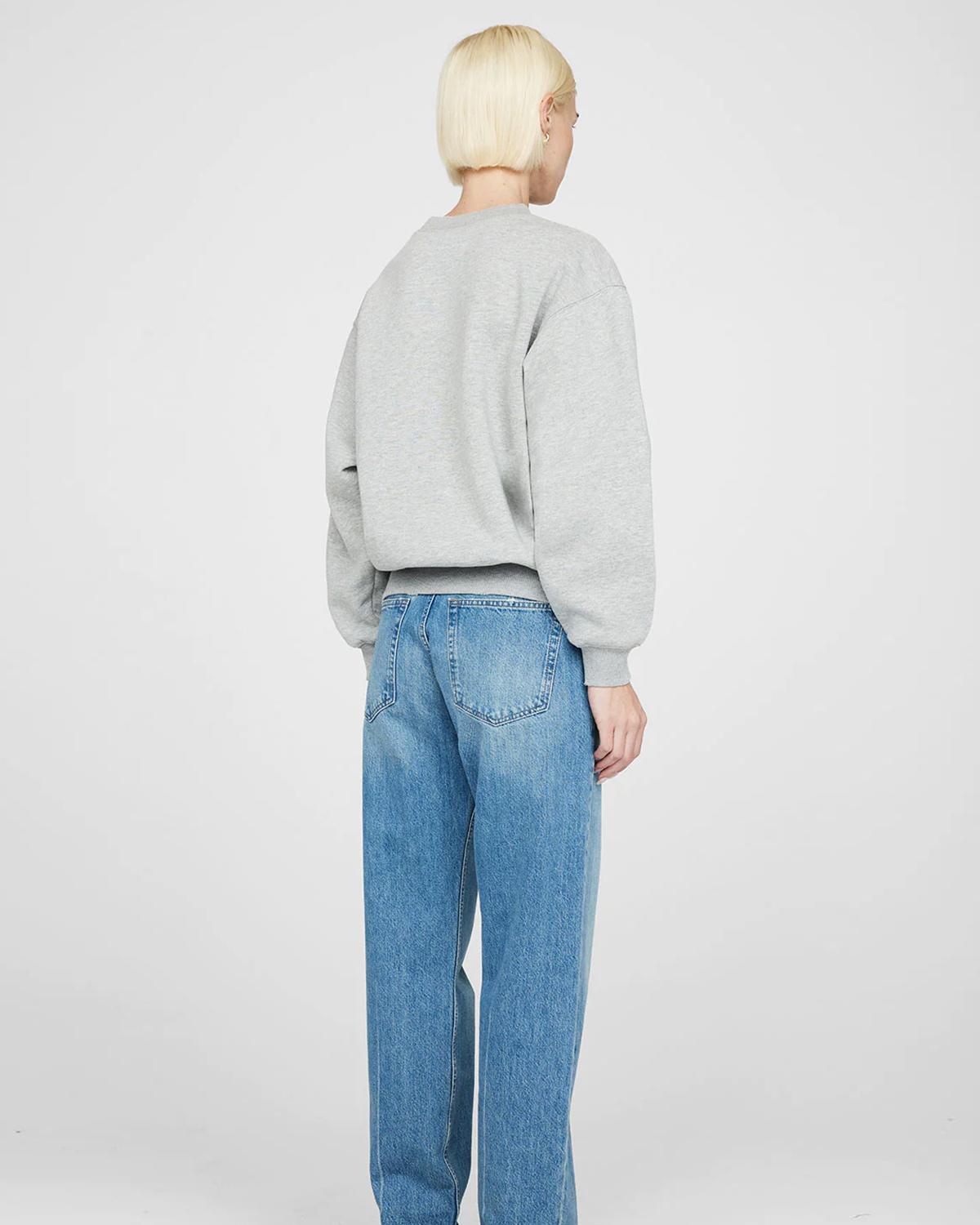 Anine Bing Sweatshirt Vintage Bing – Heather Grey