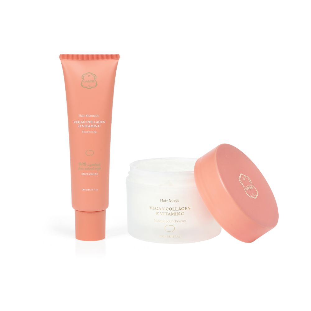 ヴィーガンコラーゲン+ビタミンC/2ステップ ヘアマスクセット | Laline