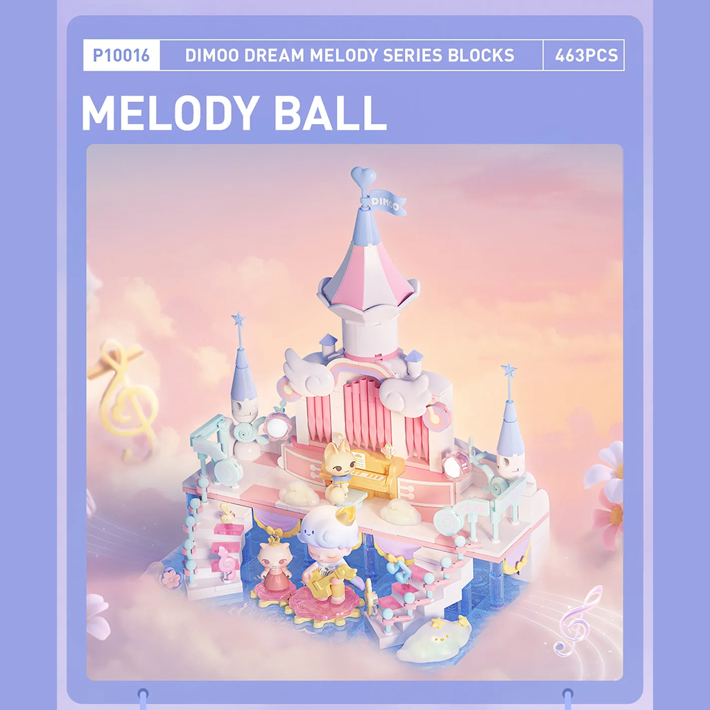 DIMOO Dream Melody Series Blocks-Melody Ball – LAMOUR Beauty & Life