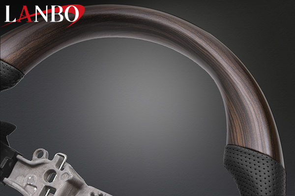 LANBO オリジナルステアリング ガングリップ 【ハイゼットトラック