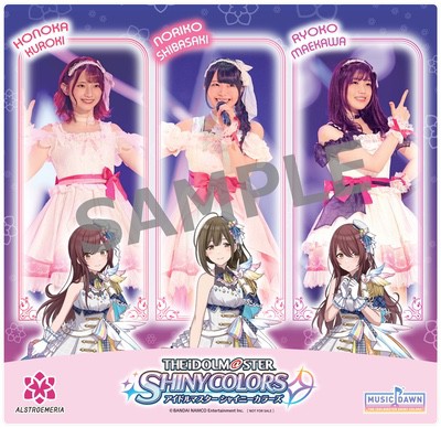 THE IDOLM@STER SHINY COLORS MUSIC DAWN」Blu-rayの店舗特典デザイン