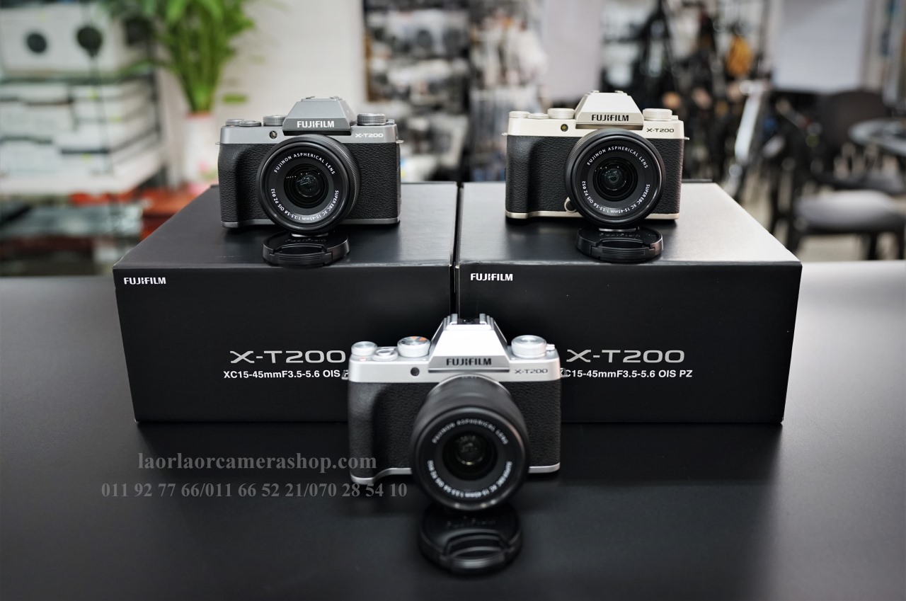 Fujifilm X-T200 kit 15-45mm - Laor Laor Camera Shop ល្អល្អ