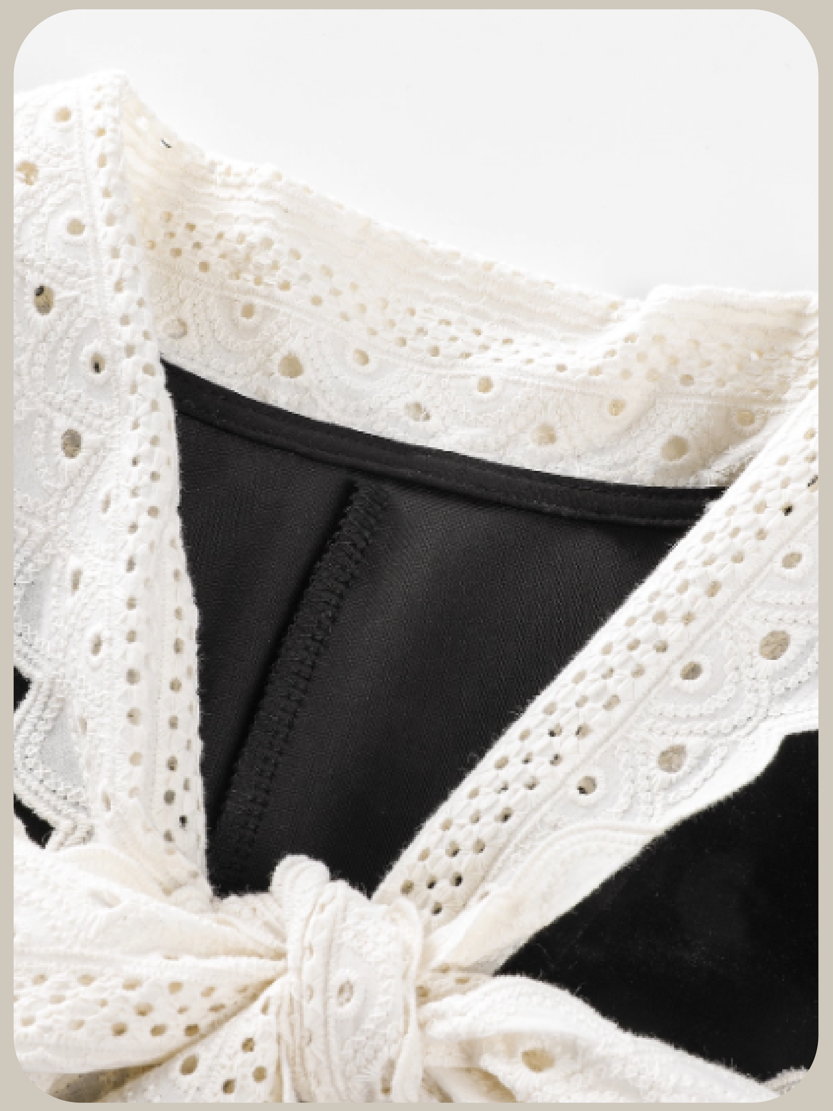 Big Lace Ribbon Velvet Onepiece/ビッグレースリボンベルベットワンピース