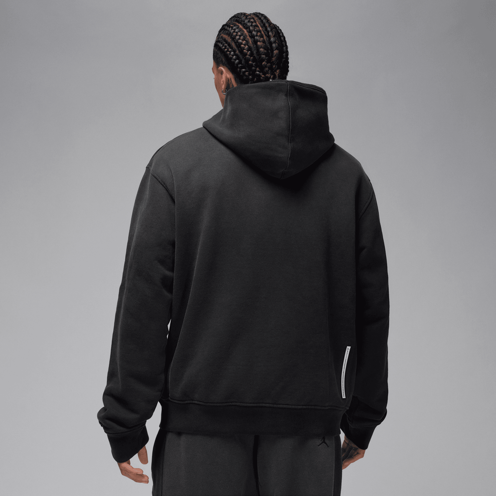 INFINITE ARCHIVES X JORDAN FLEECE HOODIE - BLACK