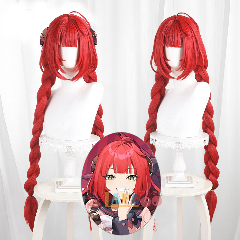 ゼンレスゾーンゼロ ZenlessZoneZero 浮波柚葉 コスプレウィッグ 未